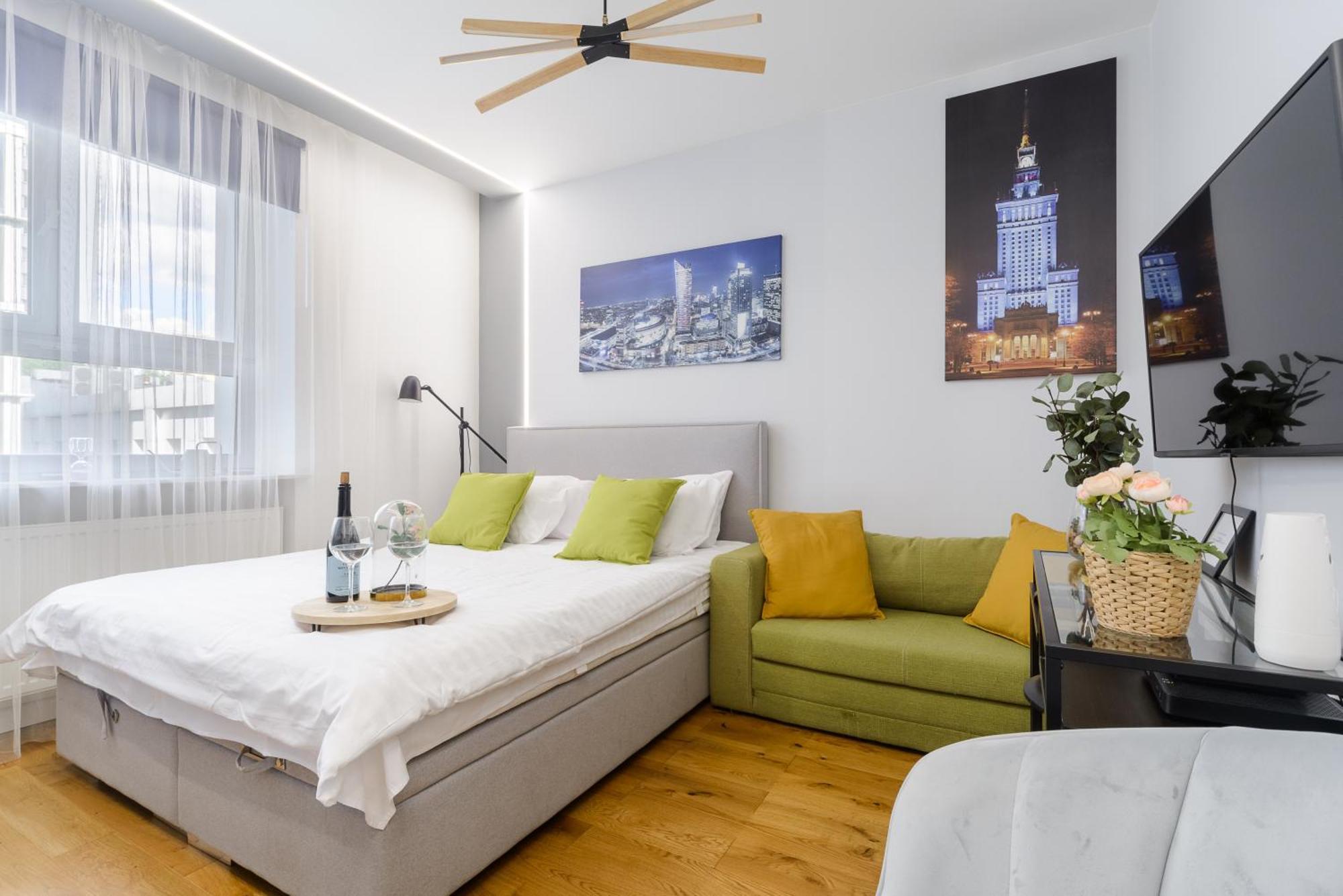 Lumina Cozy Studio In Center Варшава Экстерьер фото